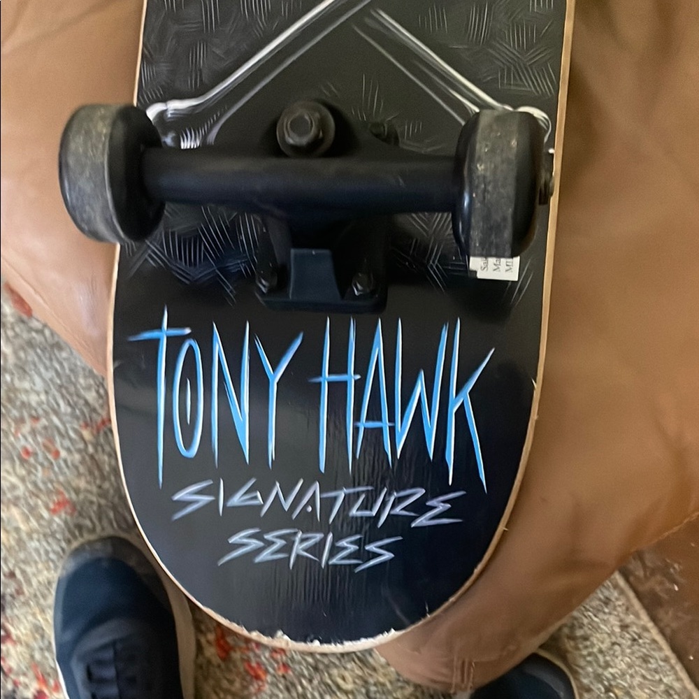 Tony Hawk Black and Blue Skateboard - Picture 4 of 4